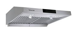 Tatsumaki 30″ TA-S18 Contemporary Design Range Hood w/ 860 CFM, Touch Screen, Baffle Filters