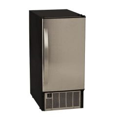 EdgeStar IB450SS 45 Lb. 15 Inch Wide Undercounter Clear Ice Maker – Stainless Steel