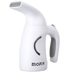 MOFIR Clothes Steamer 140ml Handheld Garment Steamer for Clothes – Fast-heat, 8-10 Minutes of Co ...