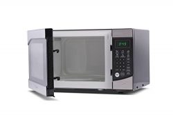 Westinghouse WM009 900 Watt Counter Top Microwave Oven, 0.9 Cubic Feet, Stainless Steel Front wi ...