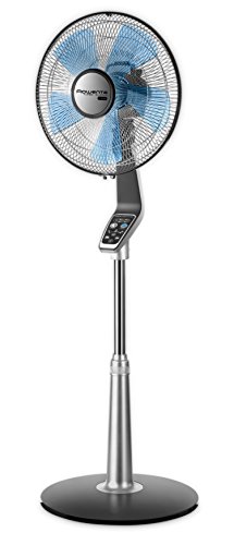 Rowenta VU5670 Turbo Silence Oscillating 16-Inch Stand Fan Powerful and Quiet with Remote Contro ...