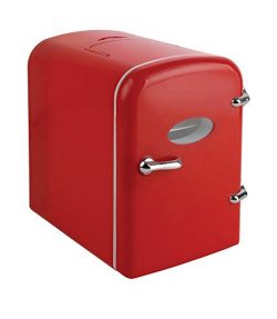 Curtis Mini Compact Refrigerator – Red