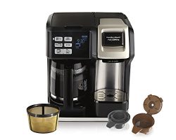 Hamilton Beach 49950C Flexbrew 2-Way Brewer Programmable Coffee Maker, Black