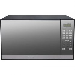 Oster 1.3-cu. ft. Microwave Oven with Grill | Smudge-Resistant Mirror Finish, Oster 1.3-cu. ft.  ...