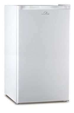 Commercial Cool CCR32W Compact Single Door Refrigerator and Freezer, 3.2 Cu. Ft. Mini Fridge, White