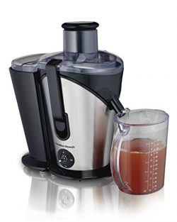 Hamilton Beach Juice Extractor, 2- Speed Big Mouth, Black (67750)