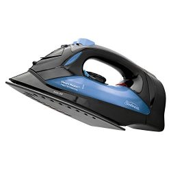 Sunbeam Steam Master Professional 1200 Watt Large Anti-Drip Nonstick Soleplate Steam Iron with V ...