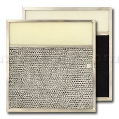 Aluminum/Carbon/Lens Range Hood Filter -11 1/2″ x 11 3/4″ x 3/8″ – 4R ...