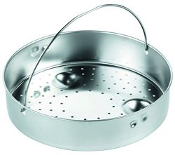 Kuhn Rikon Duromatic Stainless Steel Steamer Basket, 8.75″