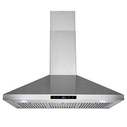 Firebird 36″ Wall Mount Stainless Steel Touch Panel Kitchen Range Hood Cooking Fan