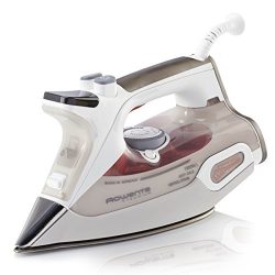 Rowenta DW9081 Steamium 1800-Watt Professional Steam Iron with LCD screen Stainless Steel Solepl ...