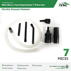 Zvac Mini Micro Tool Attachment Set, 7 Piece