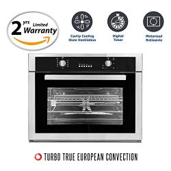 Cosmo COV-309DB Stainless Steel Electric Wall Oven