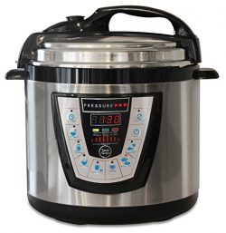 10-in-1 PressurePro 6 Qt Pressure Cooker – Multi-Use Programmable Pressure Cooker, Slow Co ...