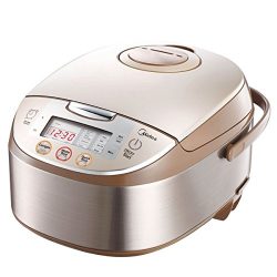 Midea Mb-fs5017 10 Cup Smart Multi-cooker/Rice Cooker/Maker & Steamer & Slow Cooker, Bru ...