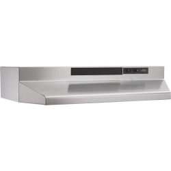 Broan F404204 Two-Speed Four-Way Convertible Range Hood, 42-Inch, Stainless Steel