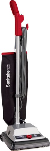 Sanitaire SC889A Commercial Quiet Upright 2 Speed Vacuum Cleaner with Disposal Bag and 7 Amp Mot ...