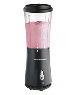 Hamilton Beach Personal Single Serve Blender with Travel Lid, Black (51101BA)