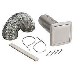 NuTone WVK2A Flexible Wall Ducting Kit for Ventilation Fans, 4-Inch