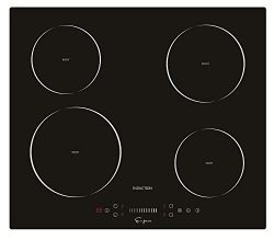 Empava 24” Electric Induction Cooktop Smooth Surface Black Tempered Glass EMPV-IDC24