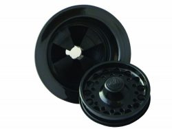 Opella 90188.06 Disposal Flange Trim Kit, Black