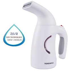 Tenswall Portable Clothes Steamer, Handheld Fabric Steamer For Clothes – 2 Min. Heat-up Pr ...