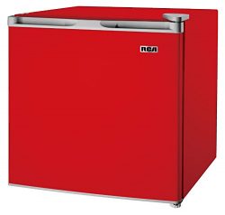 1.6-1.7 Cubic Foot Fridge, Red