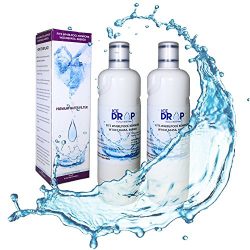 Ice Drop Whirlpool Refrigerator Water Filter W10413645A Compatible with Whirlpool p6rfwb2 W10238 ...