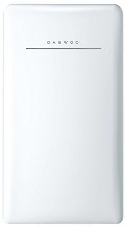 Daewoo FR-044RCNW Retro Compact Refrigerator, 4.4 cu. ft., Creme White