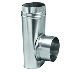 Deflecto Dryer Offset Connector, 4″ Diameter, Silver (AMDOC/6)