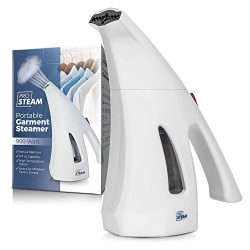 ProSteam Travel Garment/Clothes/Fabric Steamer, Hand Held, Lightweight and Portable, Perfect for ...