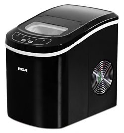 RCA 26 Lbs Counter Top Ice Maker, Black