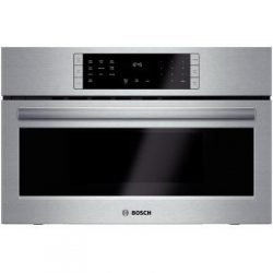 Bosch HMC80151UC 800 30″ Stainless Steel Electric Single Wall Oven – Convection R ...