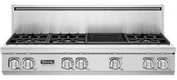 Viking 48″ 7 Series Gas Rangetop, Propane Gas