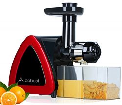 Aobosi Electric Slow Masticating Juicer Extractor,Slow Juicer For High Nutrient Value,Fresh Frui ...