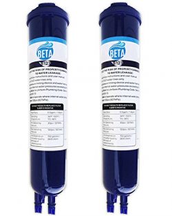 Beta 2-Pack Water Filter Compatiable with Whirlpool 4396841 4396710 Pur Filter3 EDR3RXD1 Push Bu ...