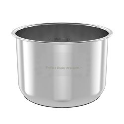 Inner Cooking Pot for Instant Pot, Stainless Steel by Yedi Houseware – 6 Quart