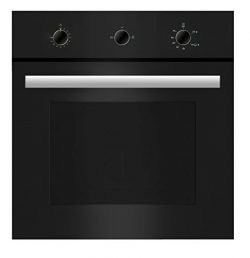 Empava 24″ Tempered Glass Built-in Single Gas Wall Oven 1500W Black