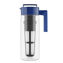 Takeya Flash Chill Iced Tea Maker, 2 Quarts, Blueberry