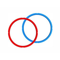 Genuine Instant Pot Sealing Ring 2-Pack – 8 Quart Red/Blue