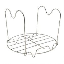 Trivet with Handles for Instant Pot 6 Qt 8 Qt, Steamer Rack Trivet with Handles for Electric Pre ...