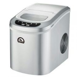 Igloo ICE102C-SILVER Counter Top Ice Maker, Silver