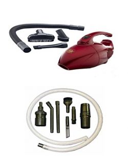 Fuller Mini Maid Handheld Vacuum and 7 Piece Extra Micro Attachment Set