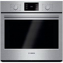 Bosch HBL5451UC 500 30″ Stainless Steel Electric Single Wall Oven – Convection