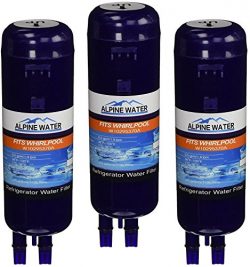 Alpine Water Refrigerator Water Filter (Blue, 3 pack)