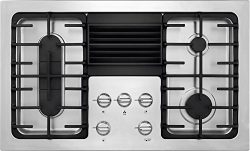 Frigidaire RC36DG60PS 36″ Built In Downdraft Gas Cooktop with 4 Sealed Burners in Stainles ...