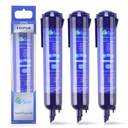 Coipur Refrigerator Water Filter Replacement for Kenmore 46-9030 Part of WHIRL-POOL 3 Pack BLUE