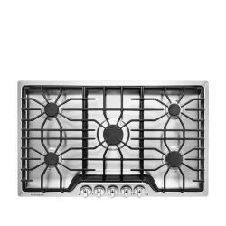 Frigidaire FFGC3626SS 36″ ADA Compliant Built-In Gas Cooktop With 5 Sealed Burners