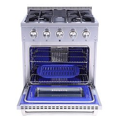 ThorKitchen Professional 30 Inches HRG3080U 4.2 cu.f t.Oven 4 Burners Gas Range