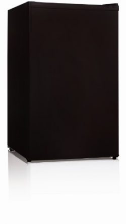 Midea WHS-109FB1 Compact Single Reversible Door Upright Freezer, 3.0 Cubic Feet, Black